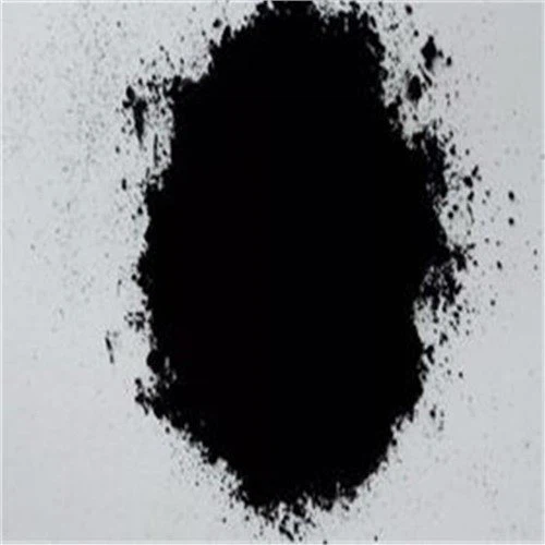Čierny prášok na báze oxidu železitého