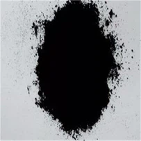 Čierny prášok na báze oxidu železitého