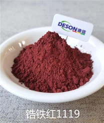 Glazúra Pigment Lron-zirkónová červená